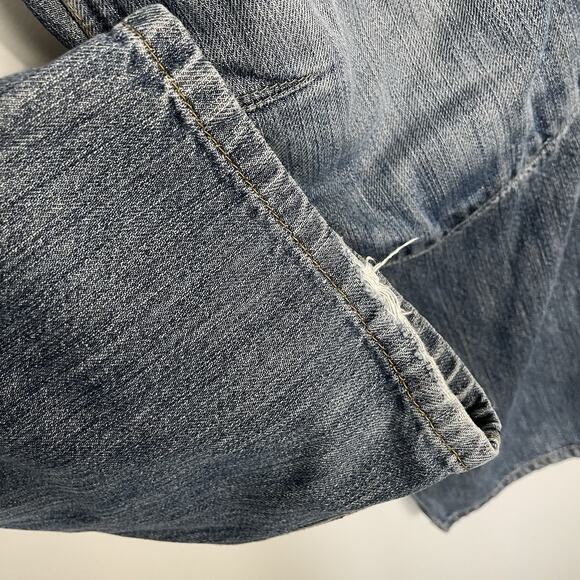 Bilt 0398 Iron Workers Jeans Mens 32x31 Blue Double Knee Padded Motorcycle Work - Picture 11 of 16